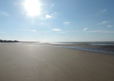 blue flag beach camber sands