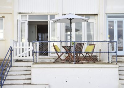 View from private beach, Camber Sands