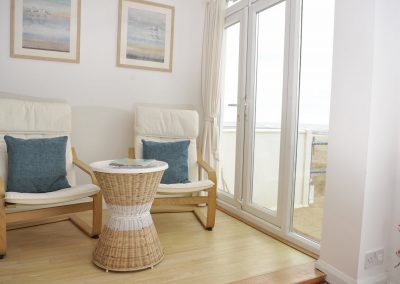 Sunroom - south facing reading area